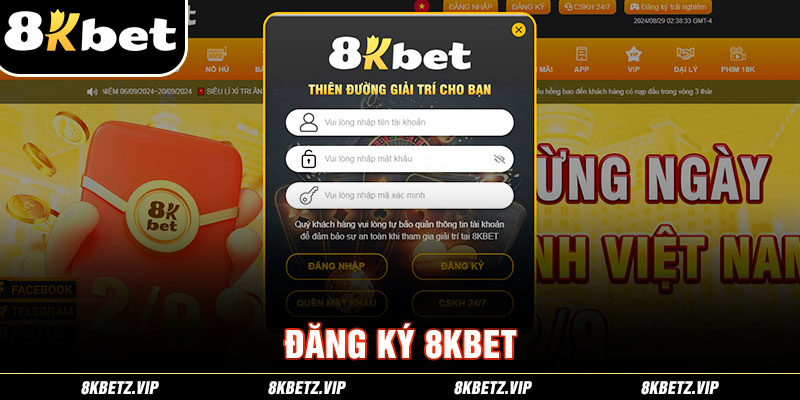 Đăng Ký 8KBET